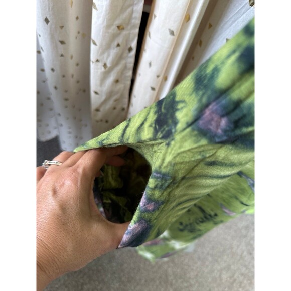 The Makana Shop Hawaiian Batik Tie Dye Adjustable Harem Jumpsuit One Size - Picture 6 of 8